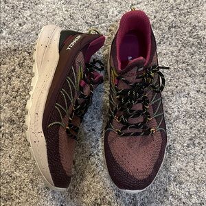 Merrell Maroon and Black Outdoor Shoes